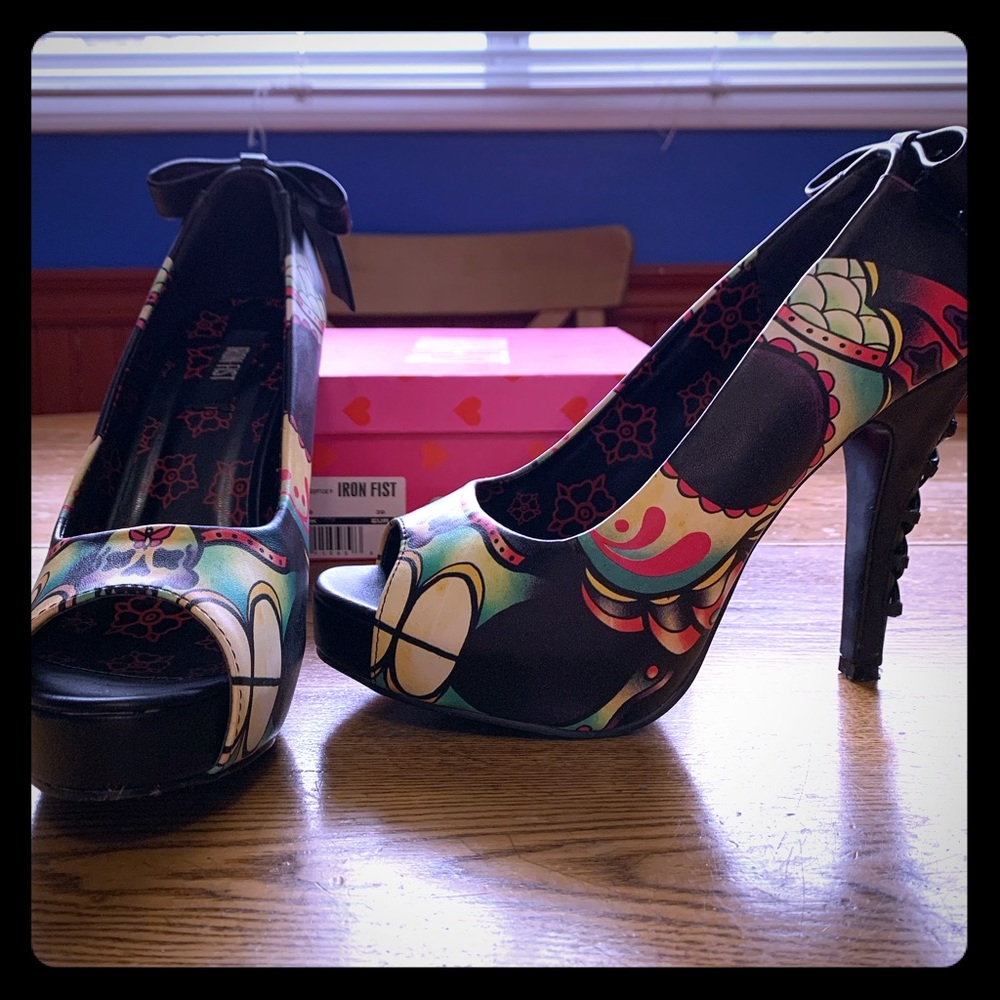 Iron Fist Dearly Departed Peep Toe